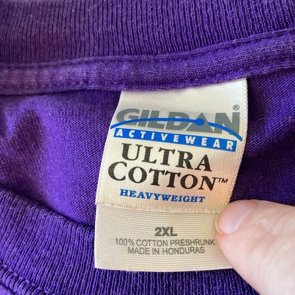 Women of faith, extraordinary makeover T-shirt. 2XL. Purple. - Picture 7 of 10